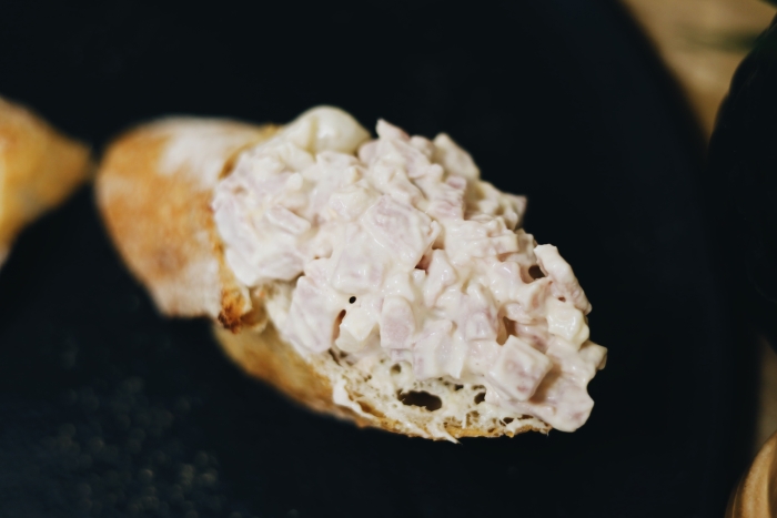 Photo de Salade jambon mayo petit