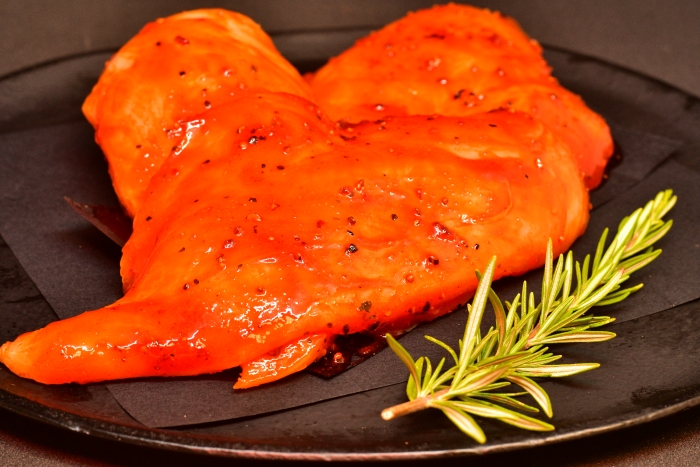 Photo de Blanc poulet mariné